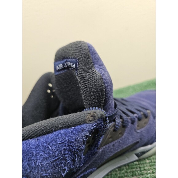 Size 7Y 8.5W - Air Jordan 5 Retro SE GS Midnight Navy FN5452-400 Georgetown - Picture 11 of 14